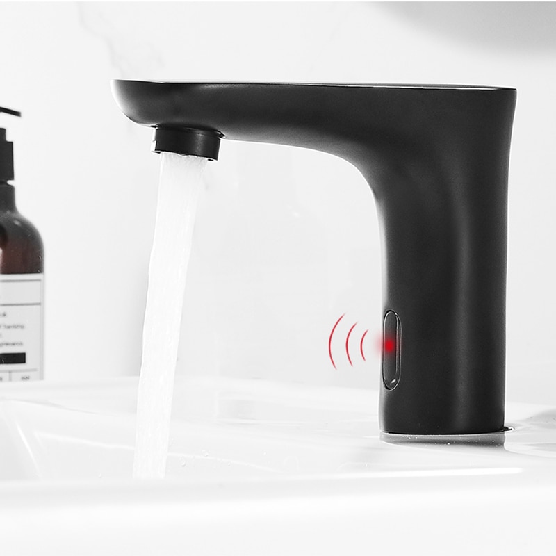 Oil Rubbed Bronze Finish Commercial Automatic Sensor Faucet